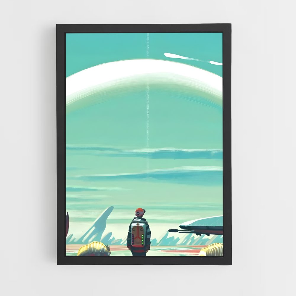 Poster man sky confins – affiche No man sky (vue 2)